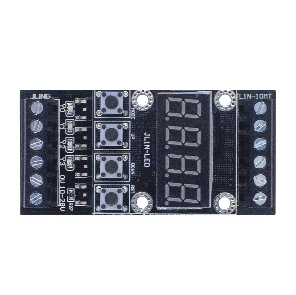 PLC industrial control board controller digital tube all-in-one machine 10MR/6MR delay module
PLC industrial control board controller digital tube all-in-one machine 10MR/6MR delay module