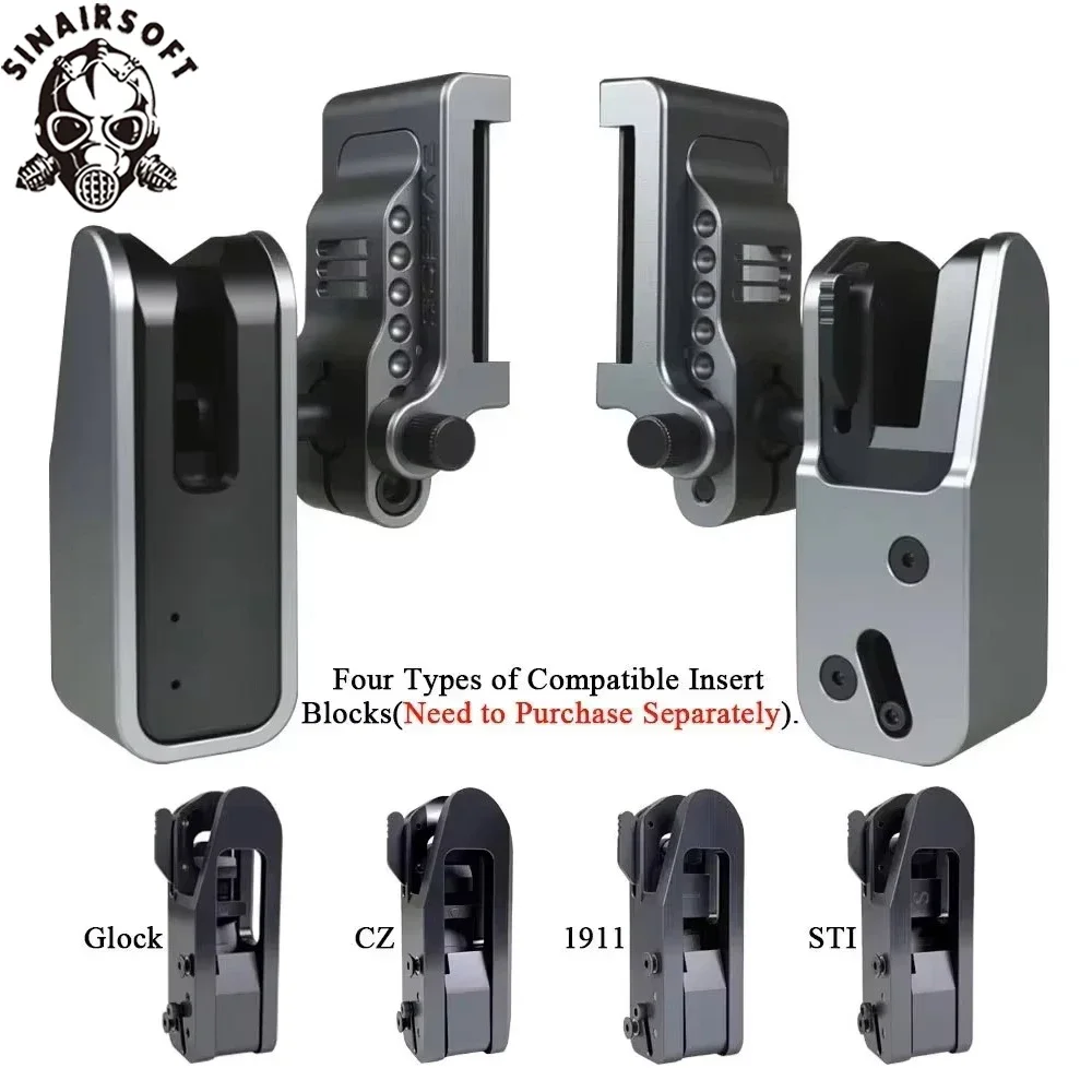 SINAIRSOFT S-3 IPSC Gen3 Quick Release Holster with Thigh Pad Set IPSC Competition Aluminum Holster IDPA f Glock 1911 STI CZ
SINAIRSOFT S-3 IPSC Gen3 Quick Release Holster with Thigh Pad Set IPSC Competition Aluminum Holster IDPA f Glock 1911 STI CZ