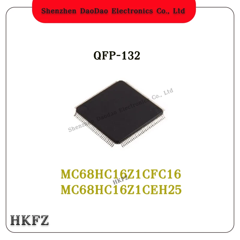 MC68HC16Z1CFC16 MC68HC16Z1CEH25 QFP-132 Microcontroller Chip IC New Original
MC68HC16Z1CFC16 MC68HC16Z1CEH25 QFP-132 Microcontroller Chip IC New Original