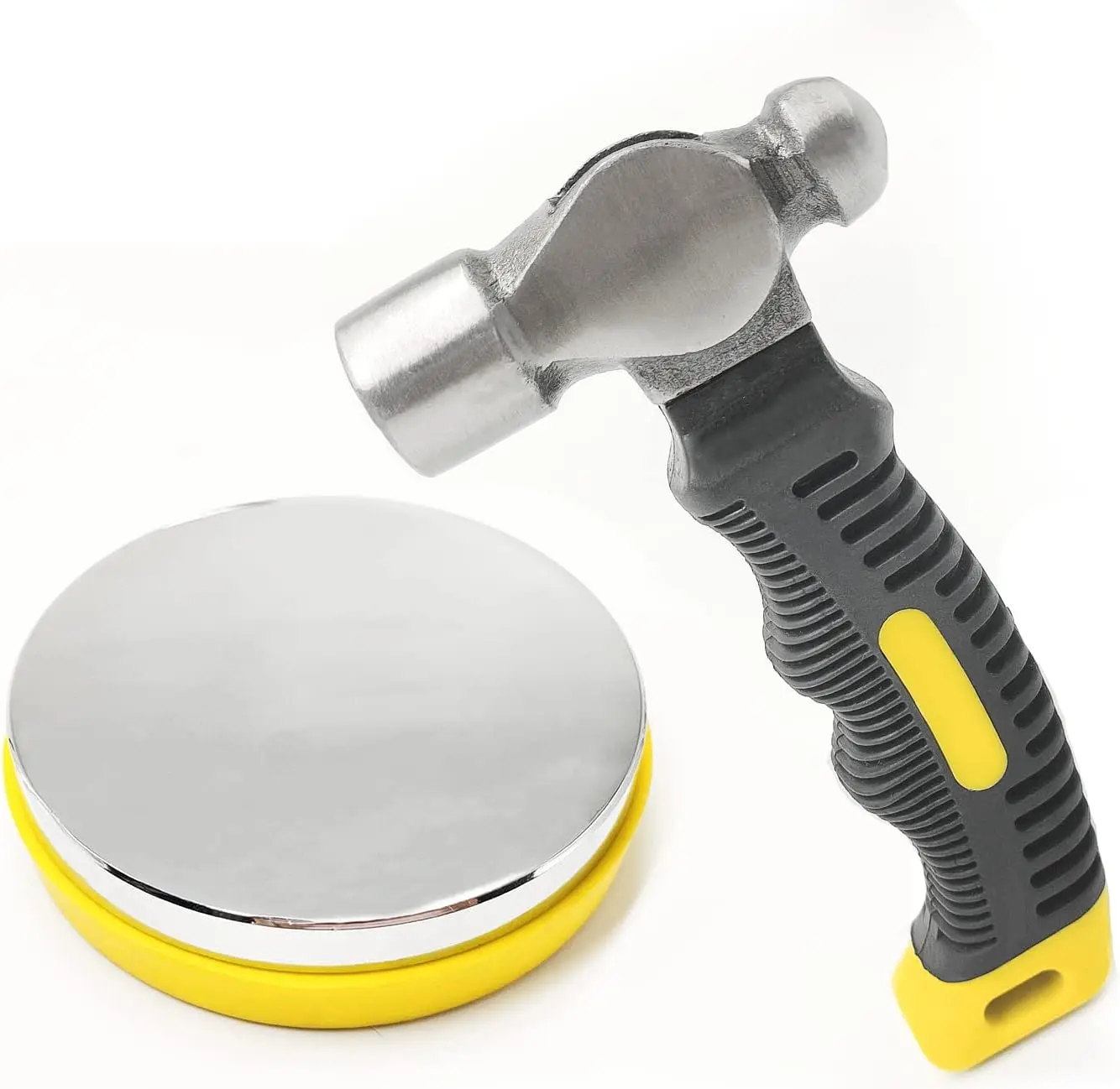 Steel Bench Block & Metal Stamping Hammer Kit, No-Rebound Jewelry Stamping Block with Rubber Base, Double-Ended Hammer for
Steel Bench Block & Metal Stamping Hammer Kit, No-Rebound Jewelry Stamping Block with Rubber Base, Double-Ended Hammer for