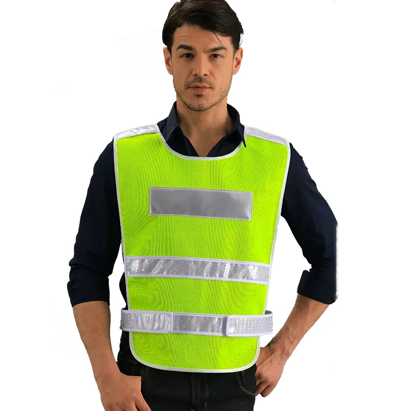 High Visibility Reflective Vest Mens Construction Worker Night Runner Safety Vest
High Visibility Reflective Vest Mens Construction Worker Night Runner Safety Vest
