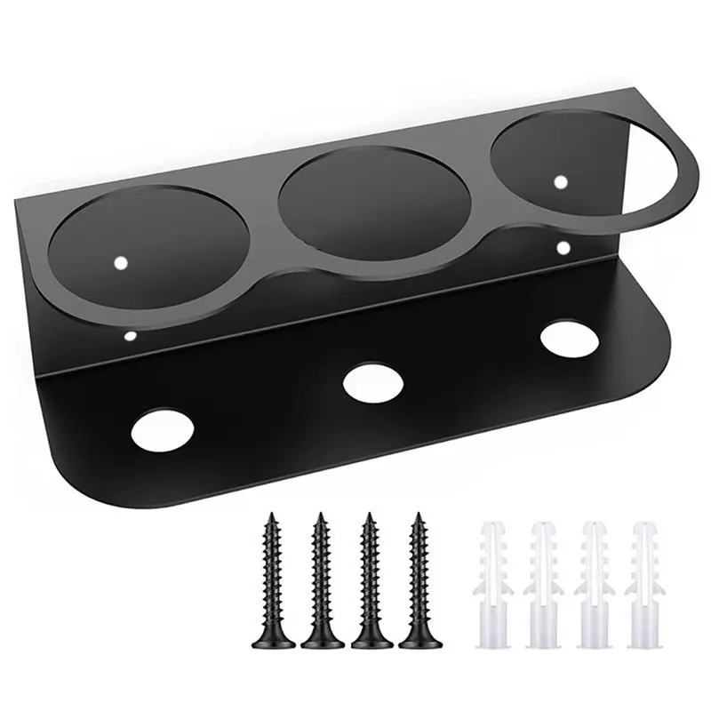 ABGH-Paint Bottle Organizer 3 Holes General Bottle Holder Wall Mount Easy Installation Storage Rack For Garage Home Workspace
ABGH-Paint Bottle Organizer 3 Holes General Bottle Holder Wall Mount Easy Installation Storage Rack For Garage Home Workspace