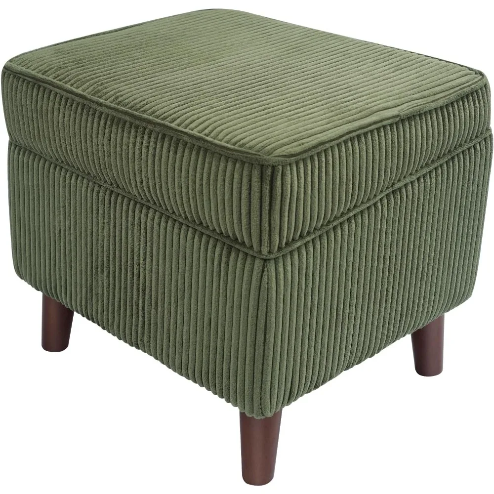 Storage Ottoman with Adjustable Lid, Soft Step Stool, Footrest and Seat, Ottoman Foot Rest for Living Room, Bedroom, Dorm, Green
Storage Ottoman with Adjustable Lid, Soft Step Stool, Footrest and Seat, Ottoman Foot Rest for Living Room, Bedroom, Dorm, Green