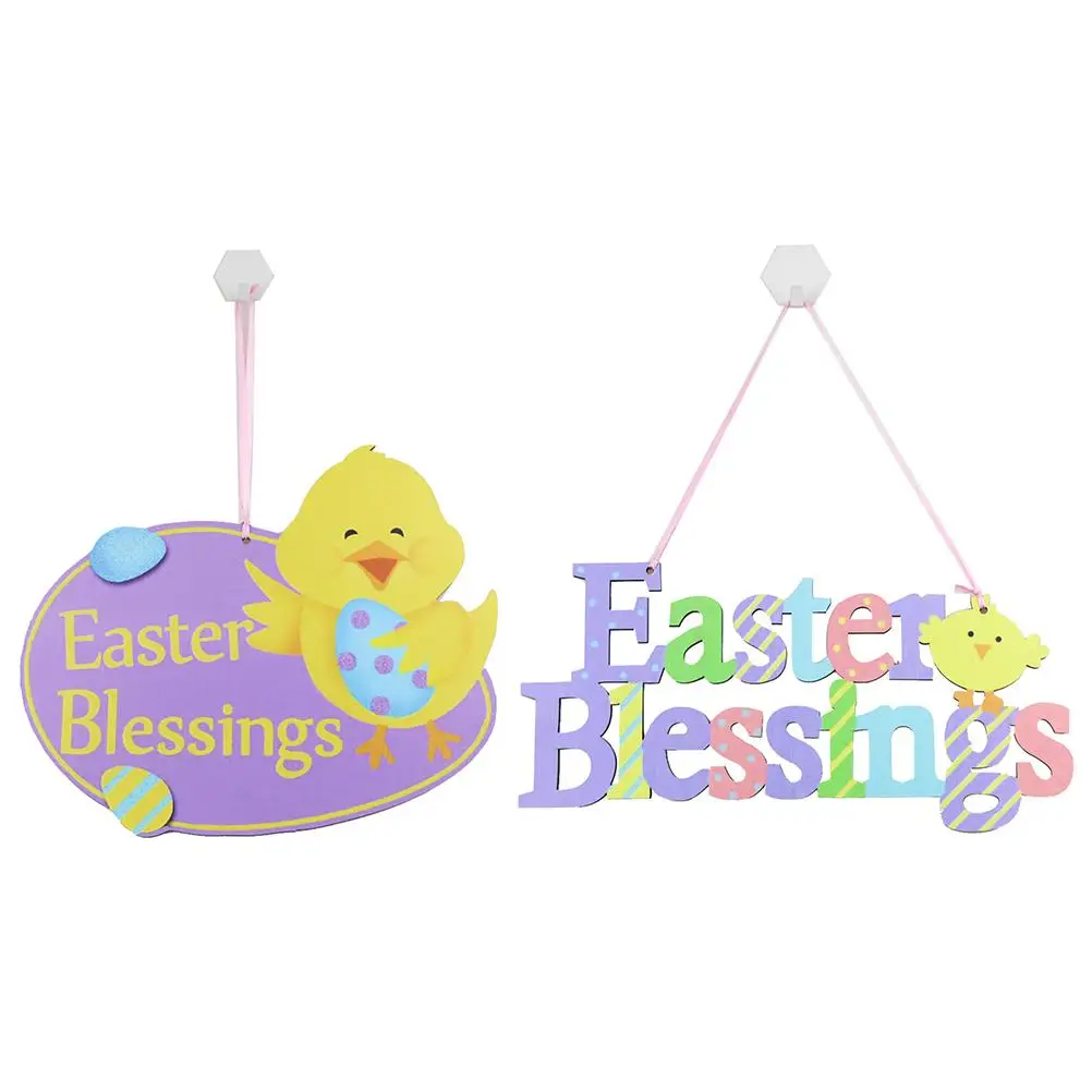 2 Pcs Easter Ornaments Office Decor Interesting Door Sign Wooden Hanging Adorn Decorations Lovely Pendant Room
2 Pcs Easter Ornaments Office Decor Interesting Door Sign Wooden Hanging Adorn Decorations Lovely Pendant Room