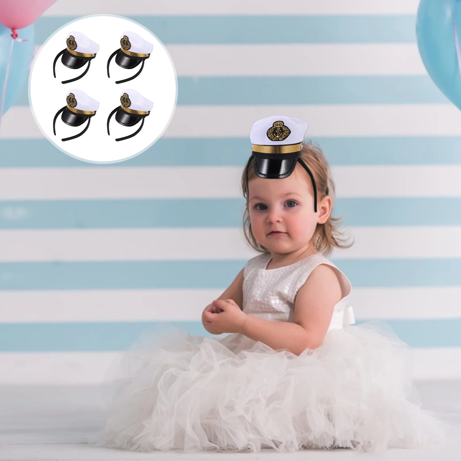 4 Pcs Accessories Hat Headband Child Navy Christmas Decor Plastic Cosplay Party Hairband
4 Pcs Accessories Hat Headband Child Navy Christmas Decor Plastic Cosplay Party Hairband