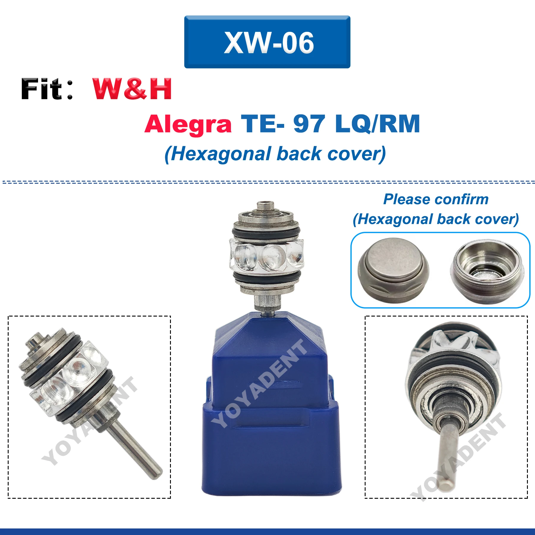 Dental Turbine Cartridge Dentistry Handpiece Air Rotor For WH Alegra TE- 97 LQ/TE-97 RM High Speed Handpiece Accessories
Dental Turbine Cartridge Dentistry Handpiece Air Rotor For WH Alegra TE- 97 LQ/TE-97 RM High Speed Handpiece Accessories