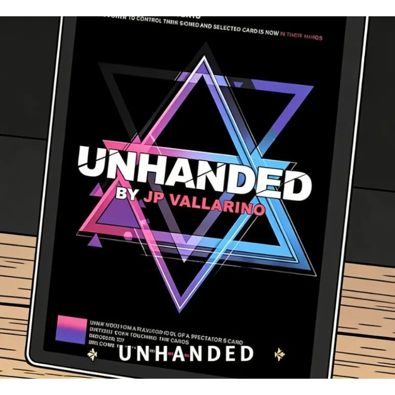 Unhanded By JP Vallarino - Карточный фокус, уличная иллюзия, трюк с картами, реквизит, для начинающих, простой в использовании, визуальный, для профессиональных фокусников
Unhanded By JP Vallarino - Карточный фокус, уличная иллюзия, трюк с картами, реквизит, для начинающих, простой в использовании, визуальный, для профессиональных фокусников