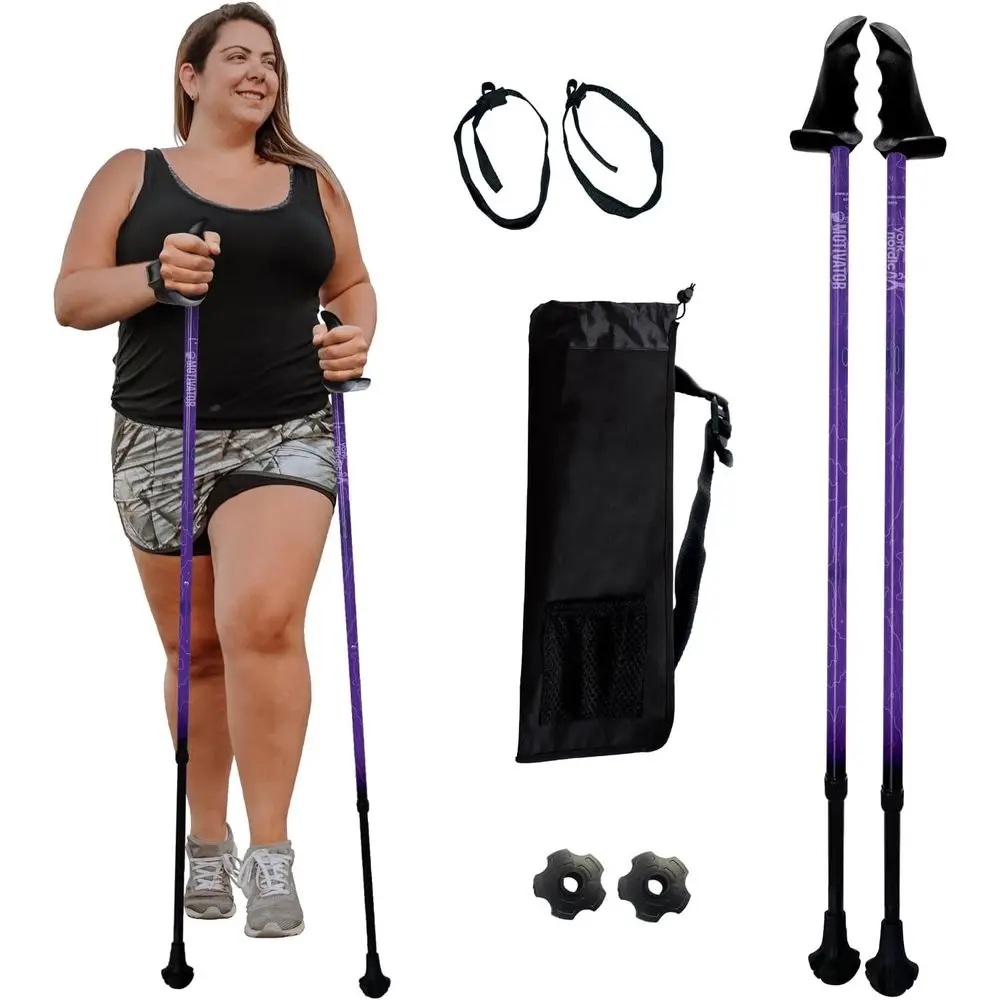 Adjustable Walking Poles for Balance and Rehabilitation - 2 Sets, Strong Locks, Detachable Rubber Tips, Carry Bag, Suitable for
Adjustable Walking Poles for Balance and Rehabilitation - 2 Sets, Strong Locks, Detachable Rubber Tips, Carry Bag, Suitable for