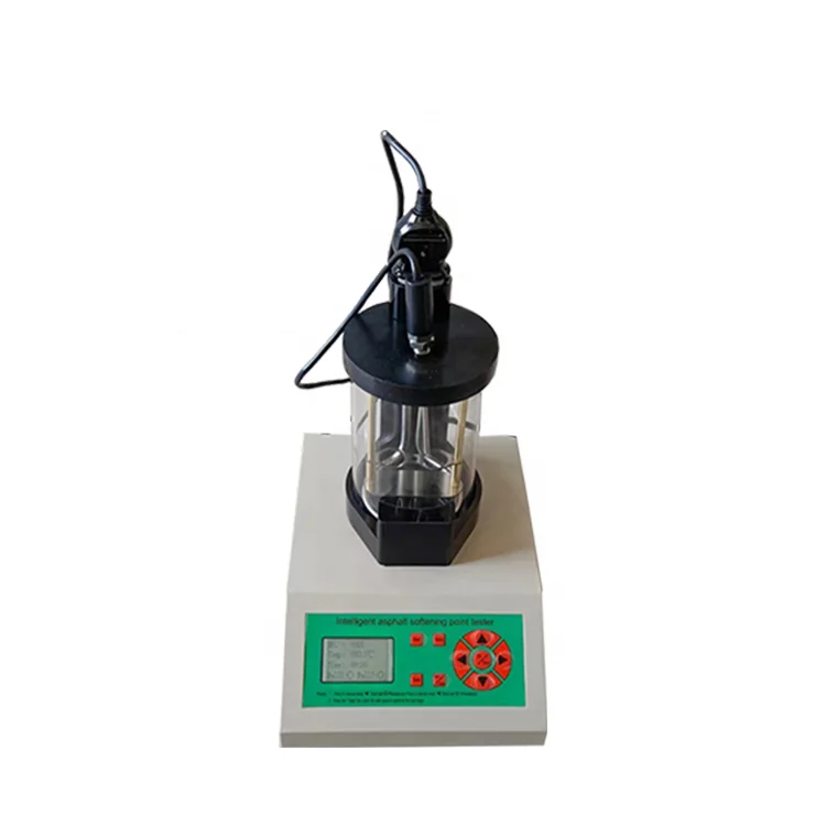 Intelligence Softening Point Bitumen & Asphalt Ring Ball Tester with 1 Year Warranty High Accuracy 0.01 Wooden Case Packaging
Intelligence Softening Point Bitumen & Asphalt Ring Ball Tester with 1 Year Warranty High Accuracy 0.01 Wooden Case Packaging