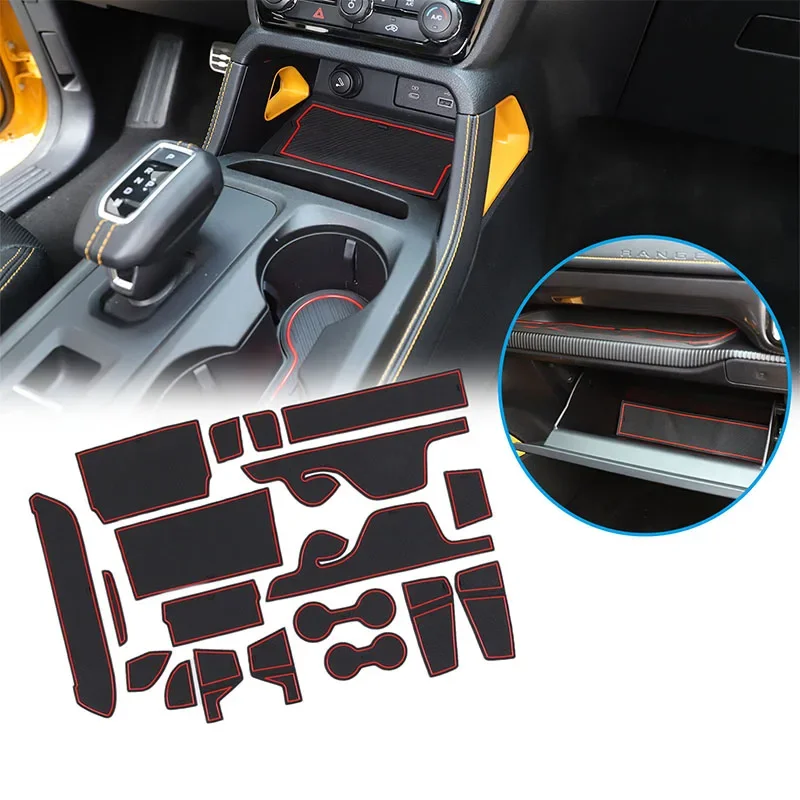 For Ford Ranger 2023+ silicone car styling car door slot pad sticker car interior protection accessories
For Ford Ranger 2023+ silicone car styling car door slot pad sticker car interior protection accessories