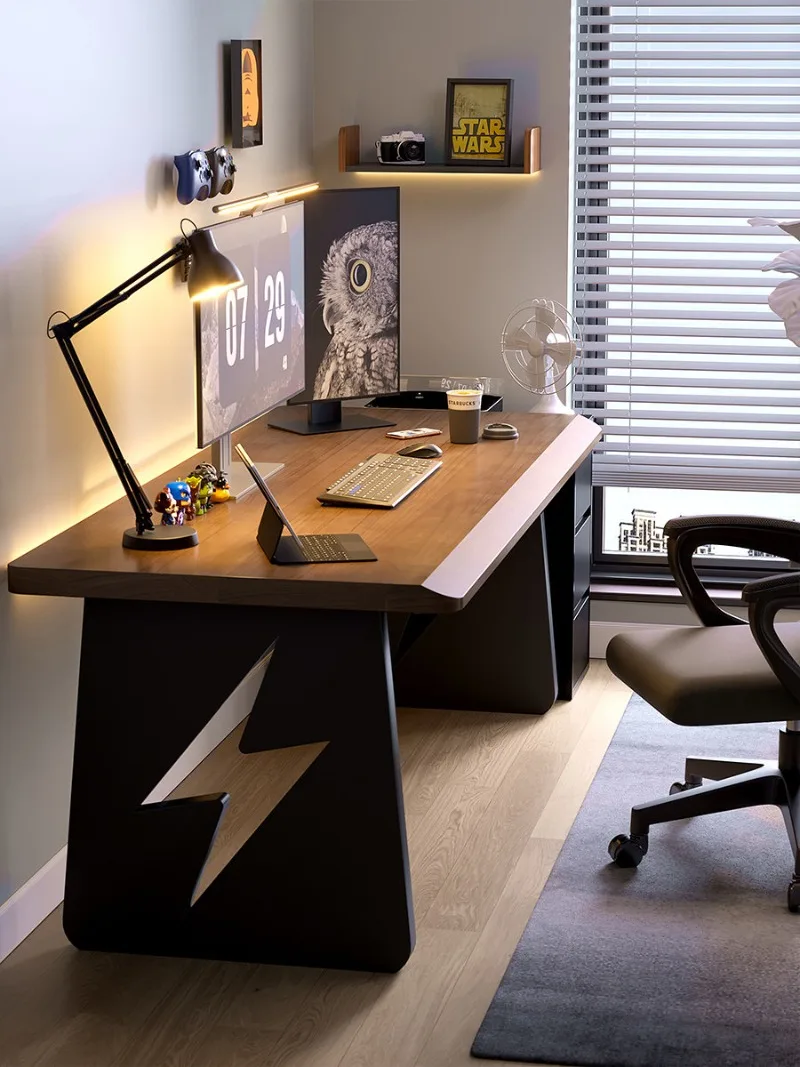 2026 New Computer Desk Pure Solid Wood Desk Home Bedroom Study Living Room Office Writing E-sports Table Workbench
2026 New Computer Desk Pure Solid Wood Desk Home Bedroom Study Living Room Office Writing E-sports Table Workbench