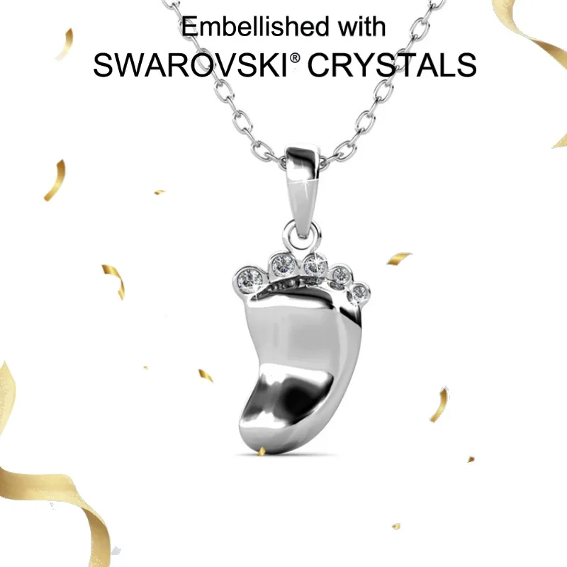 Daisini, серебро 925, кристаллы Сваровски, милый детский кулон на ногу, ожерелье для женщин, цепочка на ключицы, семейный подарок, праздничные подарки
Daisini, серебро 925, кристаллы Сваровски, милый детский кулон на ногу, ожерелье для женщин, цепочка на ключицы, семейный подарок, праздничные подарки