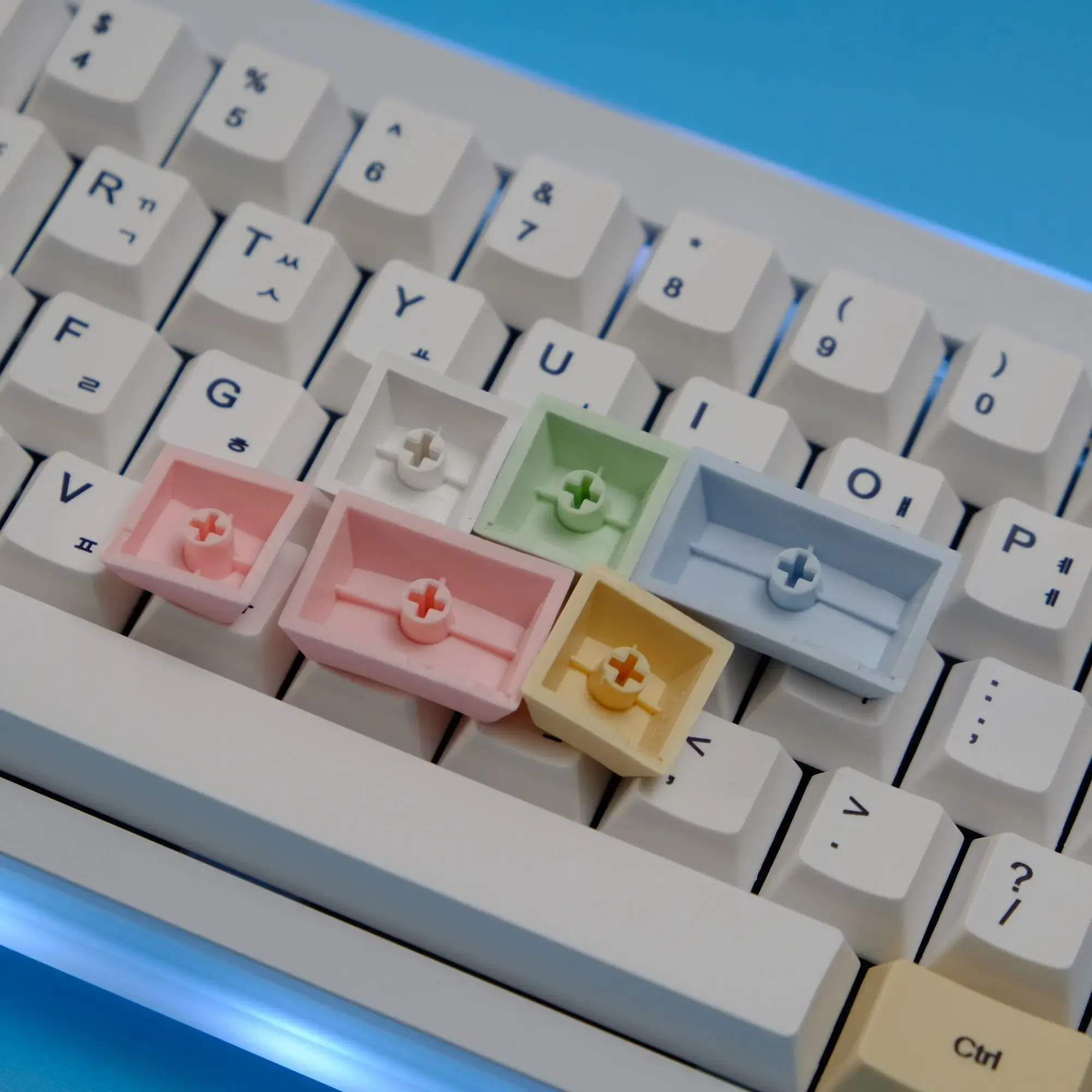 Chalk keycaps original height Korean root full set 7u discrete space alice layout sublimation
Chalk keycaps original height Korean root full set 7u discrete space alice layout sublimation