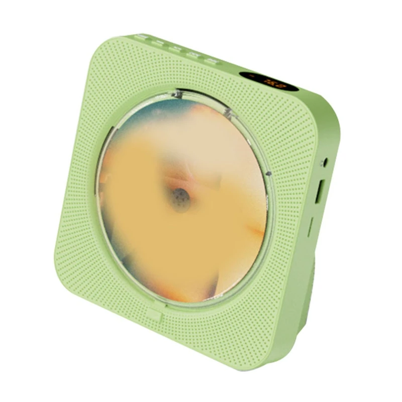 Портативный проигрыватель компакт-дисков KC-718 Bluetooth, FM-радио с двумя динамиками, USB, режим наушников, стереозвук, зеленая вилка европейского стандарта
Портативный проигрыватель компакт-дисков KC-718 Bluetooth, FM-радио с двумя динамиками, USB, режим наушников, стереозвук, зеленая вилка европейского стандарта
