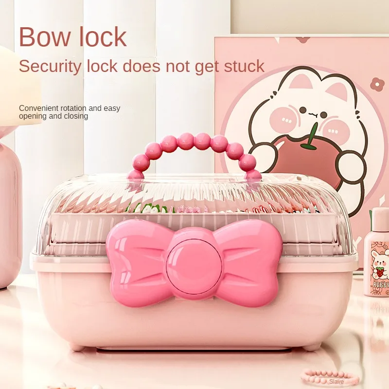 Multi-functional Cute Storage Box Children's Jewelry Box Birthday Gift Storage Box Princess Wind Macaron Suitcase Head Rope
Multi-functional Cute Storage Box Children's Jewelry Box Birthday Gift Storage Box Princess Wind Macaron Suitcase Head Rope