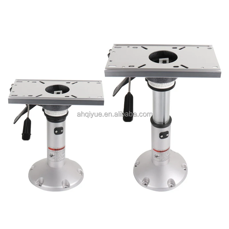 Intelligent Library Marine RV Aluminum Seat Base Pneumatic Adjustable Pedestal For Yacht Seat Air Rise Ship Seat Holder
Intelligent Library Marine RV Aluminum Seat Base Pneumatic Adjustable Pedestal For Yacht Seat Air Rise Ship Seat Holder