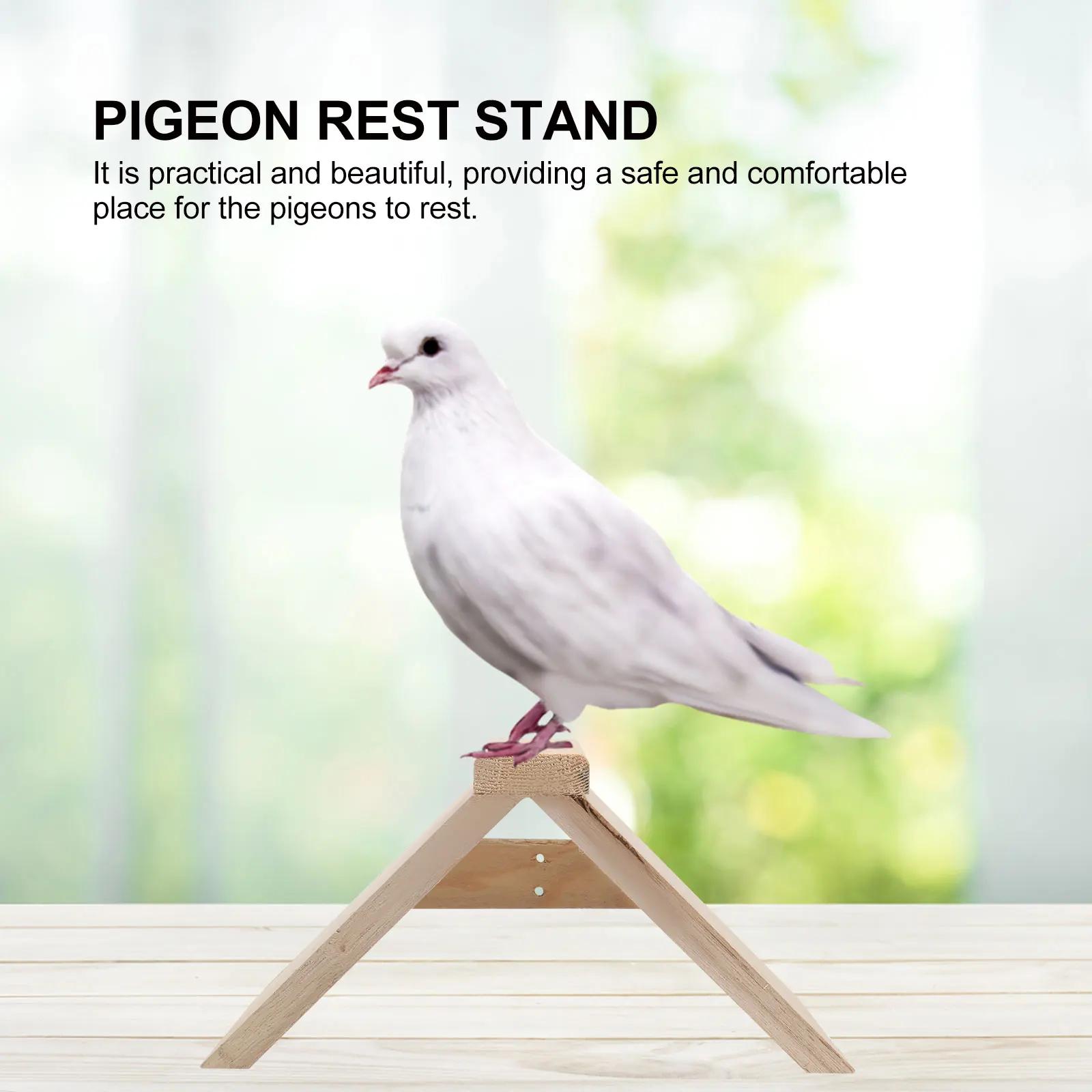 2 Pcs Pigeon Rest Stand Natural Wood Durable Long Use Various Birds Perch Elevated Place Homing Dove Parrot Pet Supplies
2 Pcs Pigeon Rest Stand Natural Wood Durable Long Use Various Birds Perch Elevated Place Homing Dove Parrot Pet Supplies