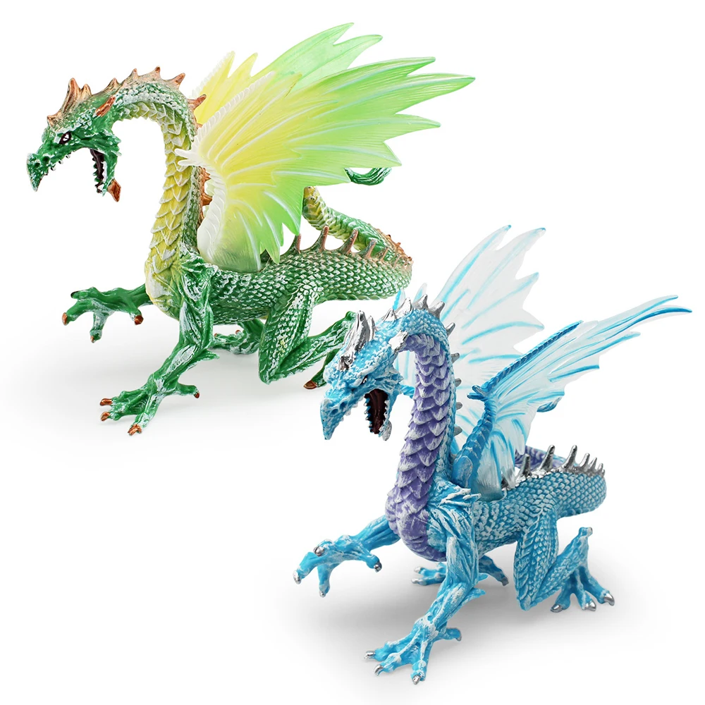 Simulation Magic Dragon Model Ice Green Blue Flying Dragon Ornaments Toys PVC Figure Decoration HG97
Simulation Magic Dragon Model Ice Green Blue Flying Dragon Ornaments Toys PVC Figure Decoration HG97