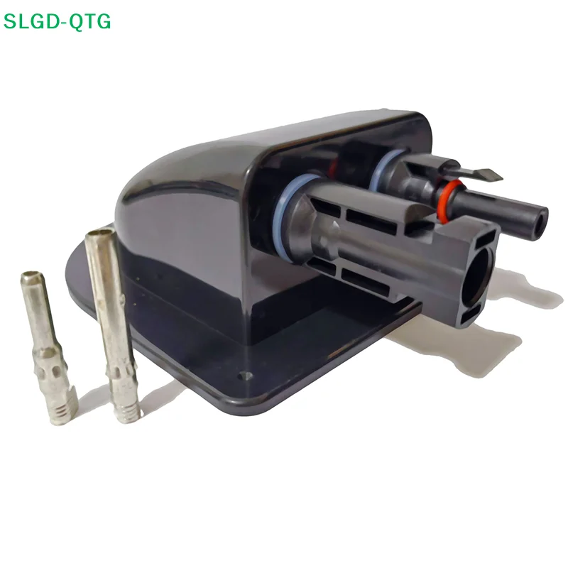 New Solar Panel Double Hole Wire Cable Entry Gland Sealing Box Curved Cable Connector Waterproof For RV Caravan
New Solar Panel Double Hole Wire Cable Entry Gland Sealing Box Curved Cable Connector Waterproof For RV Caravan