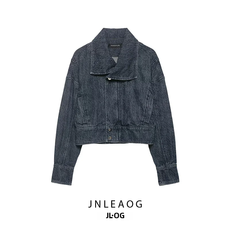 Fashionable Short Denim Jacket Women's Spring New Style JNLEAOG 7147034 Polyester Standard Fit Long Sleeve Zipper Closure
Fashionable Short Denim Jacket Women's Spring New Style JNLEAOG 7147034 Polyester Standard Fit Long Sleeve Zipper Closure