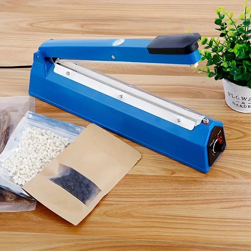 RoyalBlue Manual Impulse Heat Sealer Machine for Food Storage Bags - Durable, Non-Toxic, Easy-Clean Seal for PP & PE Bags, Ideal for Home, Retail, and Commercial Use, Bag Sealers for Food Storage
RoyalBlue Manual Impulse Heat Sealer Machine for Food Storage Bags - Durable, Non-Toxic, Easy-Clean Seal for PP & PE Bags, Ideal for Home, Retail, and Commercial Use, Bag Sealers for Food Storage