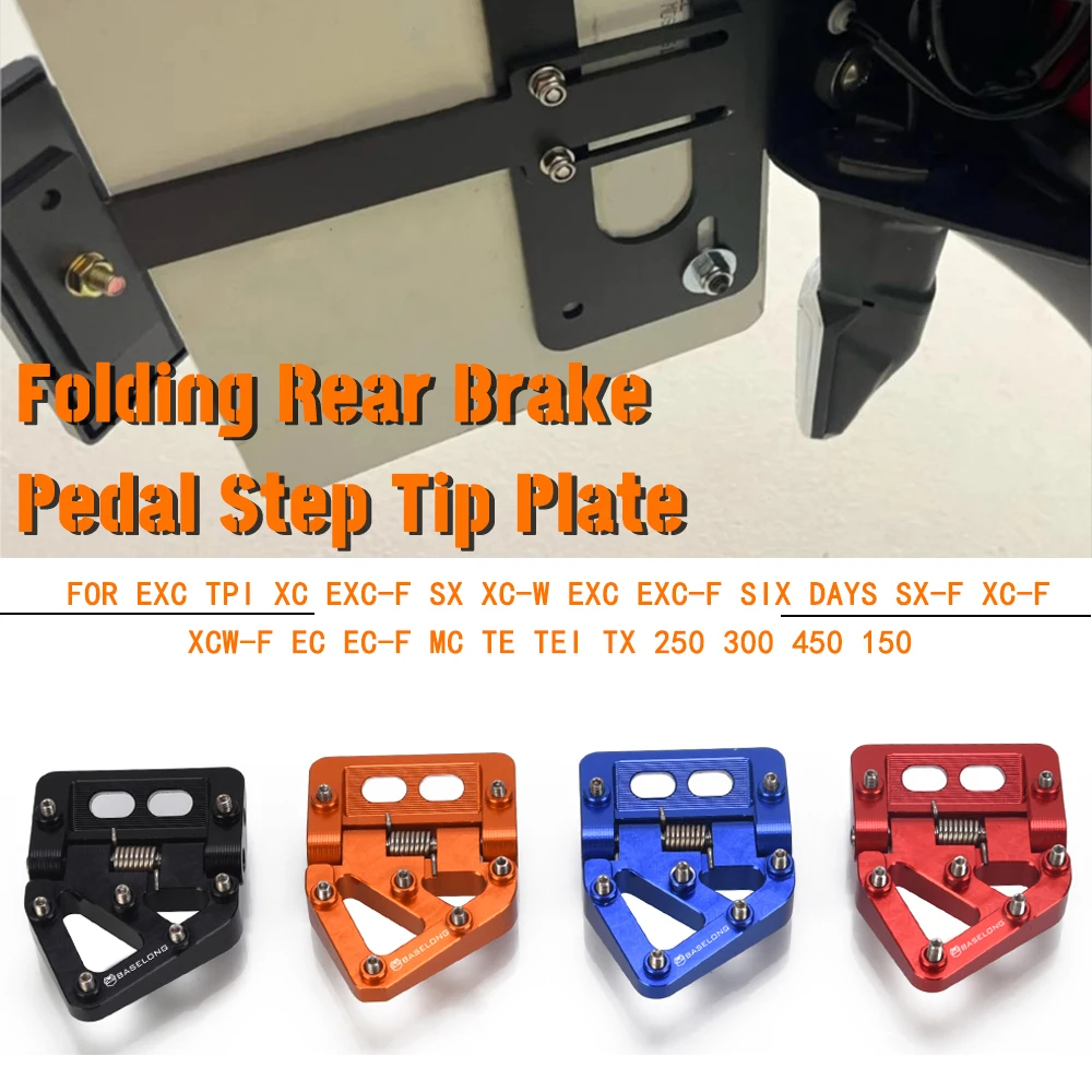 Motorcycle For GASGAS EC-F ECF EC F SIX DAYS 150 250 300 350 450 EC150 EC250 2021 2022 2023 Folding Brake Pedal Lever Tip Plate
Motorcycle For GASGAS EC-F ECF EC F SIX DAYS 150 250 300 350 450 EC150 EC250 2021 2022 2023 Folding Brake Pedal Lever Tip Plate