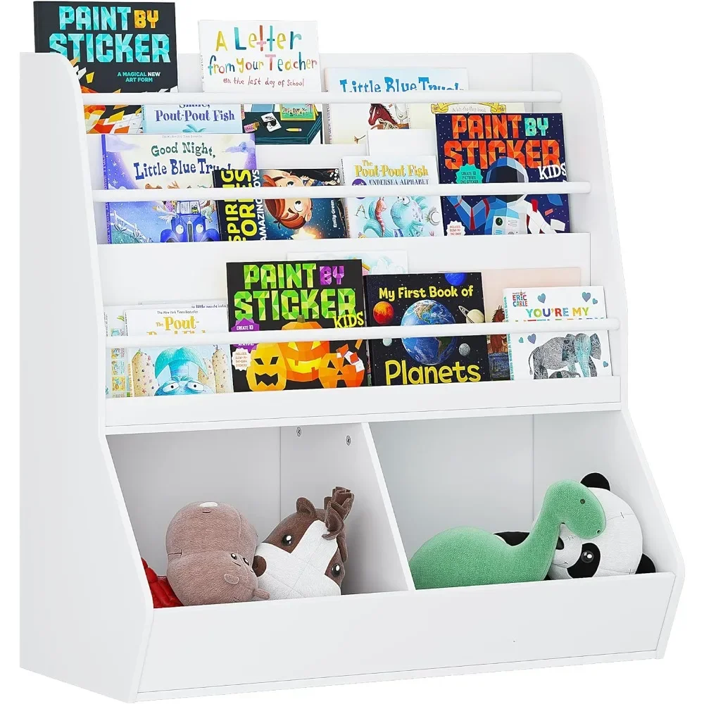 Kids Bookshelf and Toy Storage Cabinet, Kid Bookcase and Toy Organizer with Cubby, Kids Bookshelves Display Stand, Kids Book
Kids Bookshelf and Toy Storage Cabinet, Kid Bookcase and Toy Organizer with Cubby, Kids Bookshelves Display Stand, Kids Book