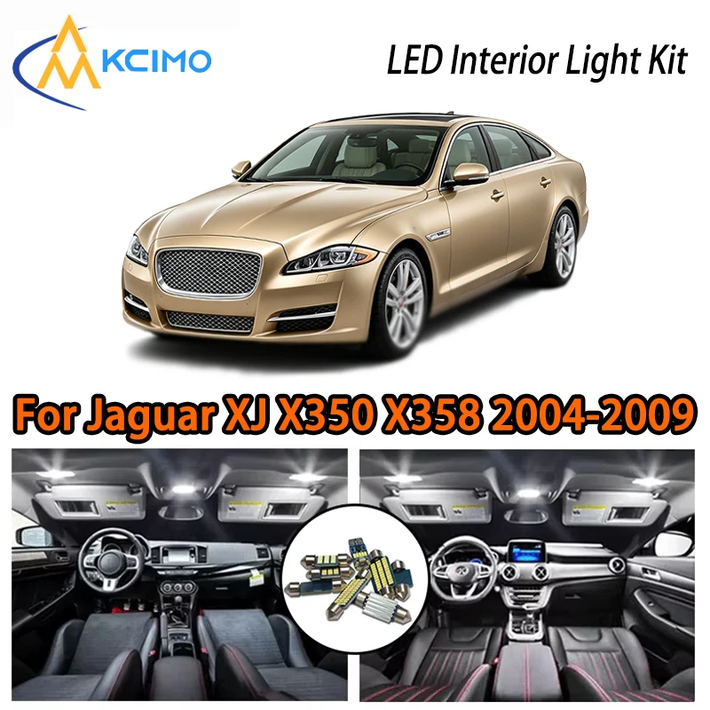 For Jaguar XJ X350 X358 XJ6 XJ8 XJR XJ8L XJ6L 2004-2009 LED Interior Lights, Easy Install Two Colors White Ice Blue
For Jaguar XJ X350 X358 XJ6 XJ8 XJR XJ8L XJ6L 2004-2009 LED Interior Lights, Easy Install Two Colors White Ice Blue