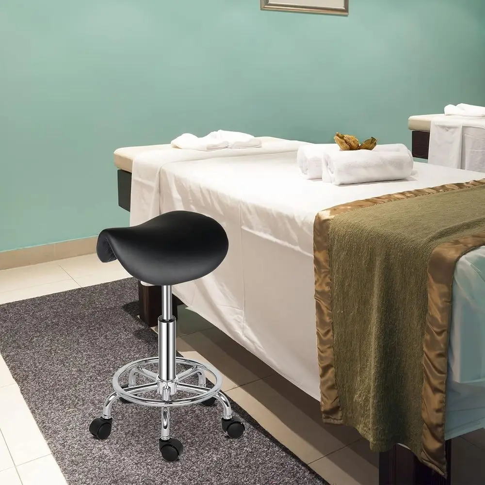Stool with Wheels Proional 360° Rotation Chair with Wheels Massage Sn Kitchen Oice Height Adjustable Black 4
Stool with Wheels Proional 360° Rotation Chair with Wheels Massage Sn Kitchen Oice Height Adjustable Black 4