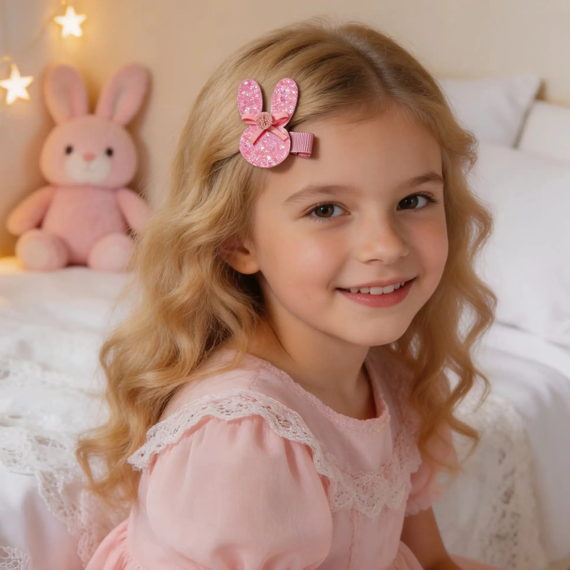 Glitter Bunny Hair Clips For Baby Girls Cute Rabbit Bow Side Clips Toddler Kids Hair Barrettes Children Hair Accessories
Glitter Bunny Hair Clips For Baby Girls Cute Rabbit Bow Side Clips Toddler Kids Hair Barrettes Children Hair Accessories
