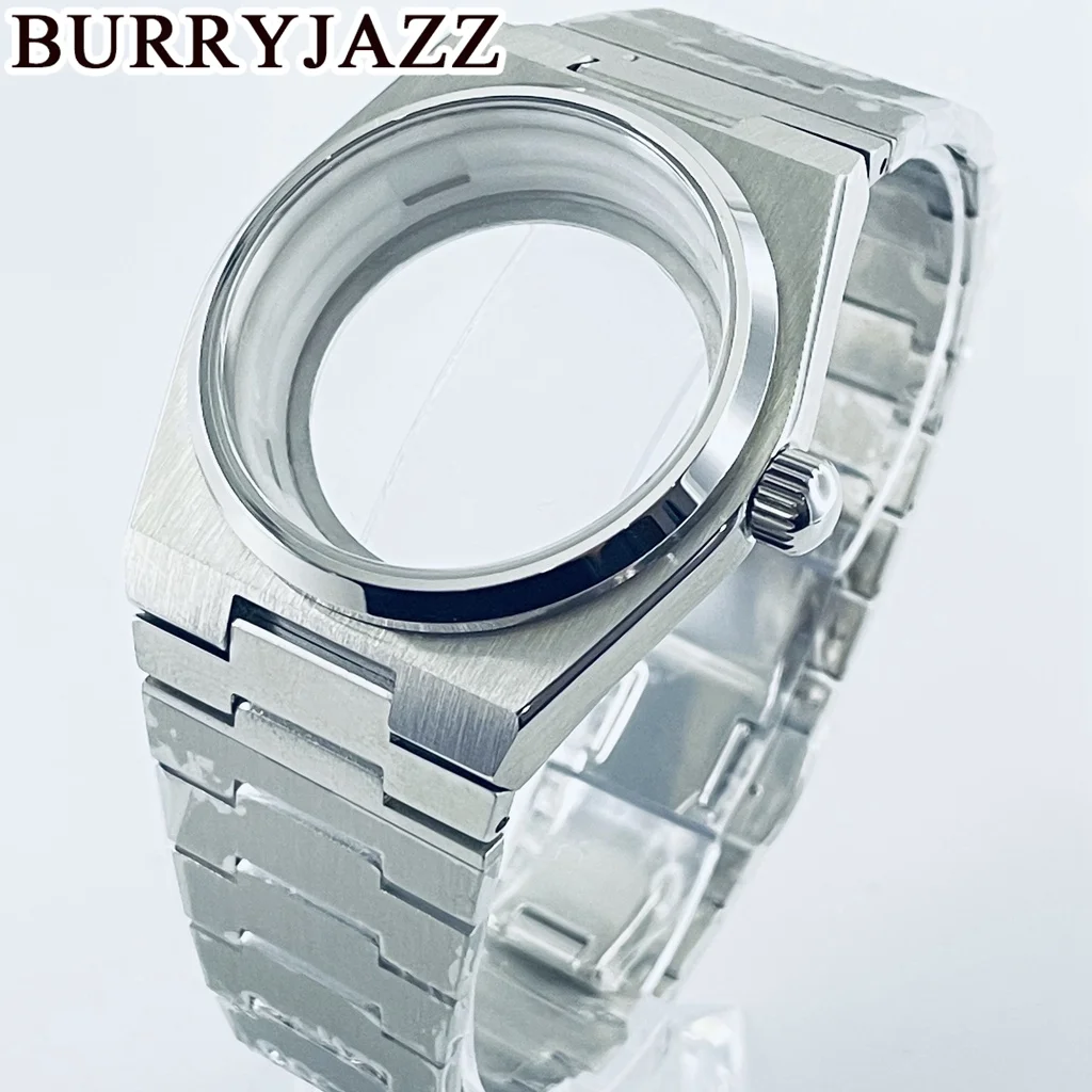 BURRYJAZZ 40mm PRX Super Player Watch Case and Strap Fit NH35 NH36 NH38 Movement Transparent Back Cover PRX Super Player Watch 
BURRYJAZZ 40mm PRX Super Player Watch Case and Strap Fit NH35 NH36 NH38 Movement Transparent Back Cover PRX Super Player Watch