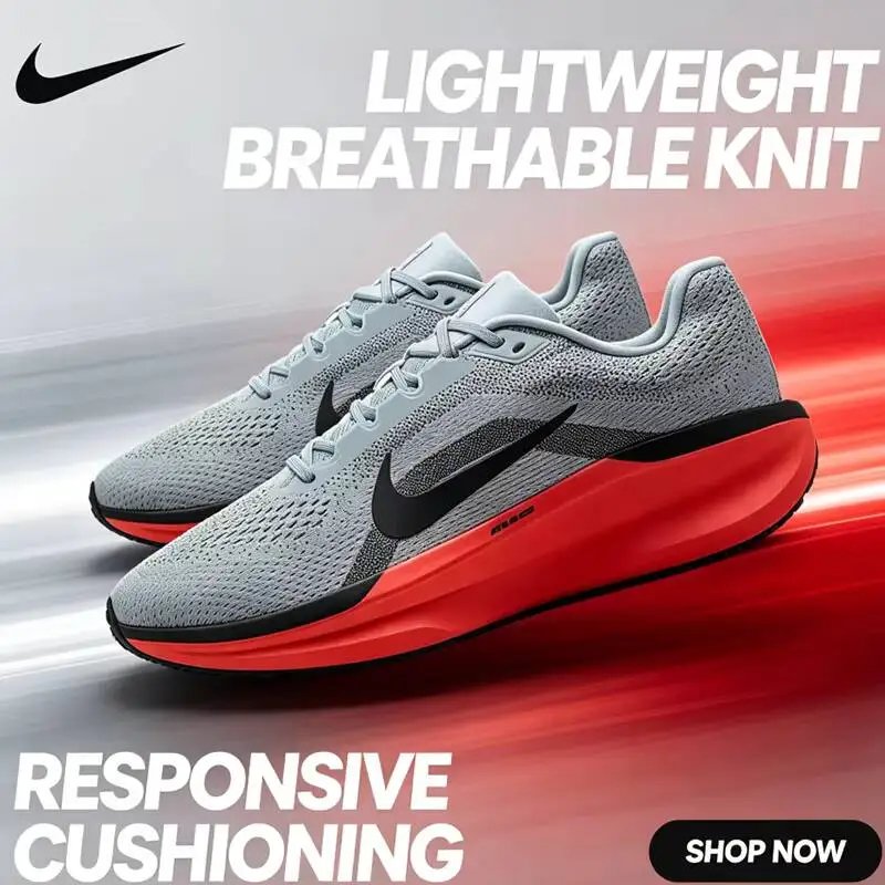 Hot 2026 Sport Nike Men Running Shoes Breathable Mesh Air Cushion Cushlon Foam Rubber Outsole Reflective Sneakers FJ9509-008
Hot 2026 Sport Nike Men Running Shoes Breathable Mesh Air Cushion Cushlon Foam Rubber Outsole Reflective Sneakers FJ9509-008
