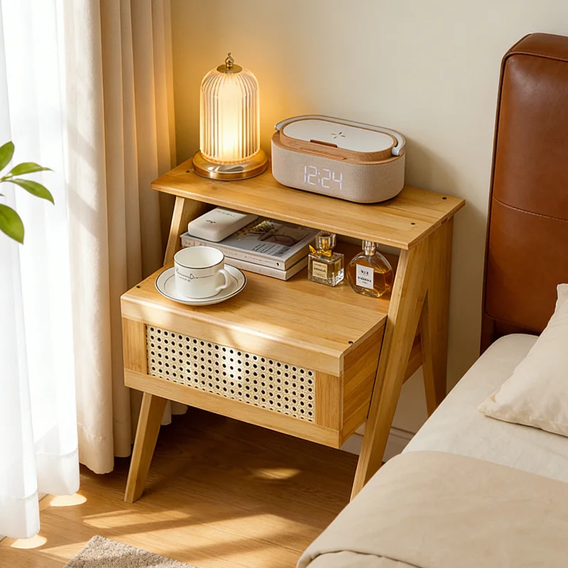 Bedside table, bedroom simple modern small cabinet, simple small bedside storage cabinet, household new storage bedside cabinet
Bedside table, bedroom simple modern small cabinet, simple small bedside storage cabinet, household new storage bedside cabinet