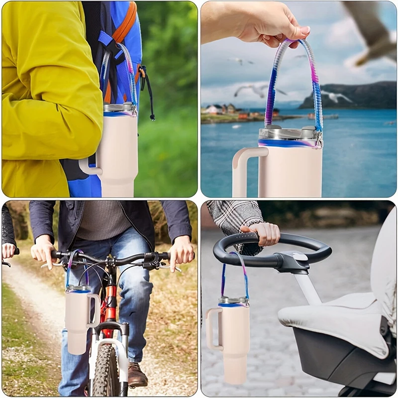 Water Bottle Handle Water Bottle Sling Carrier Holder Strap Soft Durable Silicone For Most 8-40oz Bottles For Cup Accessories
Water Bottle Handle Water Bottle Sling Carrier Holder Strap Soft Durable Silicone For Most 8-40oz Bottles For Cup Accessories