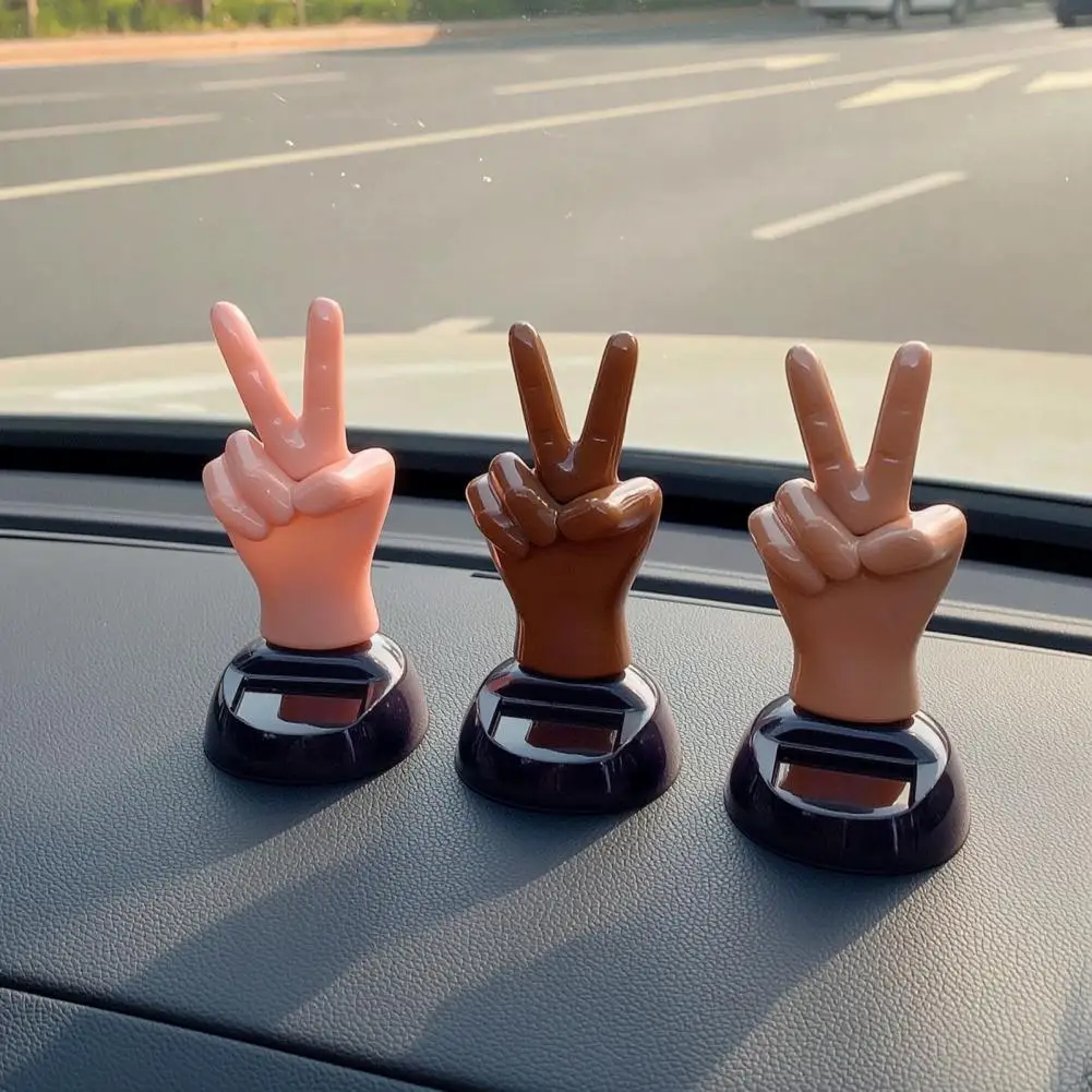 Solar Powered Finger Shaking Decor, Creative Car Dashboard Ornament, Solar Swinging Figurine for Desk Office, Cute Creative Gift
Solar Powered Finger Shaking Decor, Creative Car Dashboard Ornament, Solar Swinging Figurine for Desk Office, Cute Creative Gift