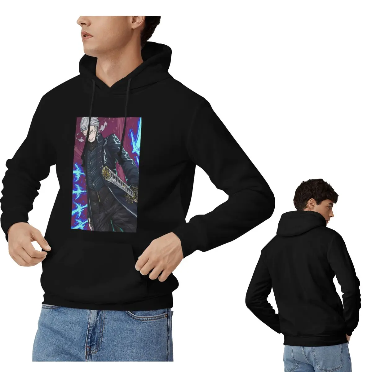 Vergil From The Devil May Cry Series Hoodies Men's Women Casual Pullover Sweatshirt Fashion Long Sleeve Clothing Autumn Winter
Vergil From The Devil May Cry Series Hoodies Men's Women Casual Pullover Sweatshirt Fashion Long Sleeve Clothing Autumn Winter