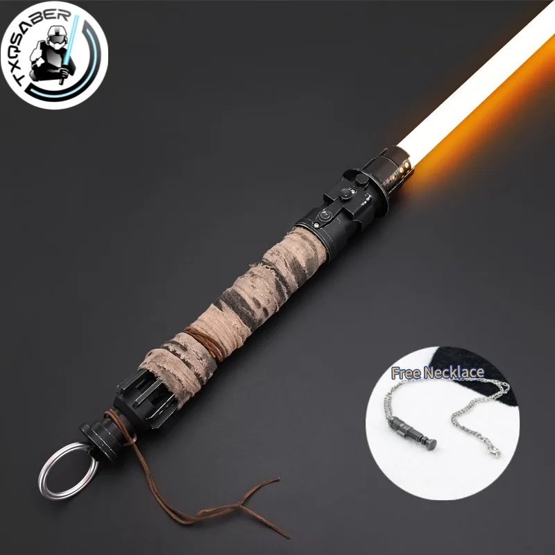 TXQSABER Boone Kestis Smooth Swing Lightsaber Neo Pixel Heavy Dueling Metal Hilt Laser Sword with WS2812 Blade Melt Force Drap
TXQSABER Boone Kestis Smooth Swing Lightsaber Neo Pixel Heavy Dueling Metal Hilt Laser Sword with WS2812 Blade Melt Force Drap