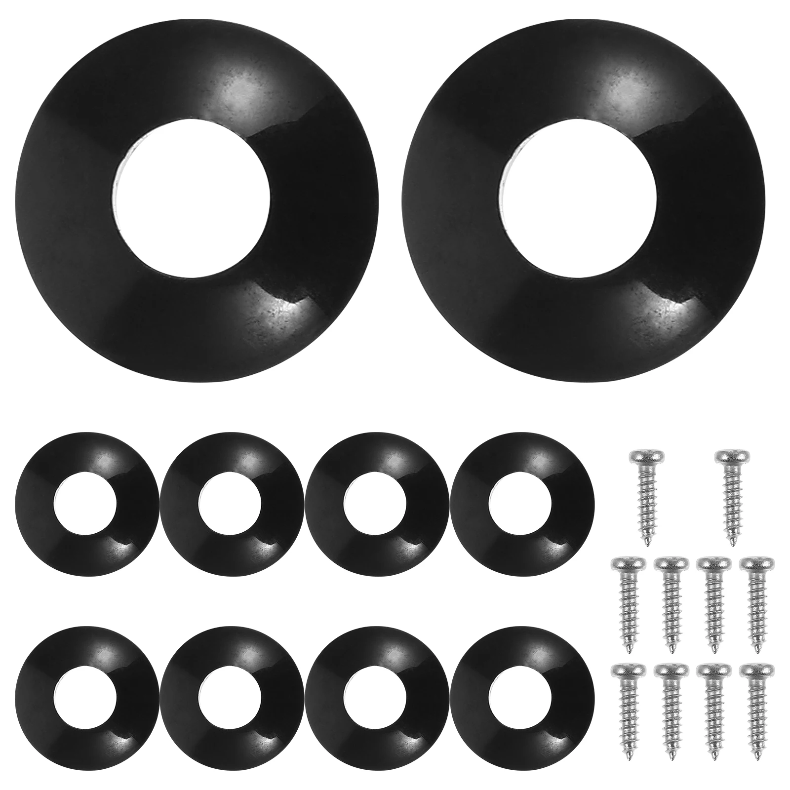 Guitar Accessories Tuner Spacers Gasket Piano Button Black Synthetic Plastic Replaceable Washer
Guitar Accessories Tuner Spacers Gasket Piano Button Black Synthetic Plastic Replaceable Washer