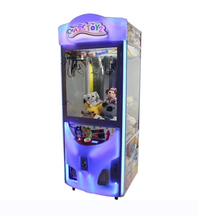 -New Arrival Arcade Plush Toys Vending Crazy Toy 2 Claw Crane Game Machine Claw Machine
-New Arrival Arcade Plush Toys Vending Crazy Toy 2 Claw Crane Game Machine Claw Machine
