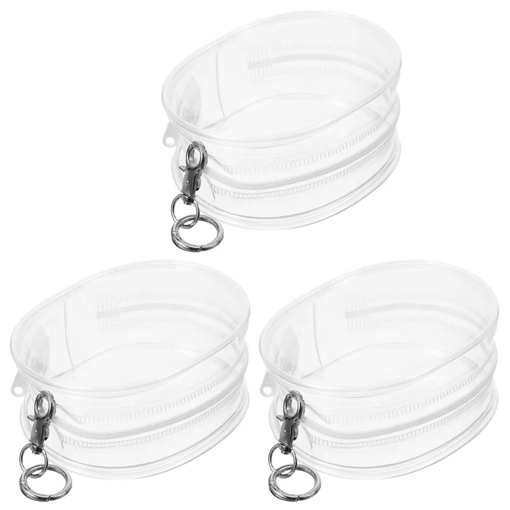 3Pcs Mini Hanging Display Case Clear Carrying Holder Portable Keychain Storage Bag Transparent Small Showcase Pouch
3Pcs Mini Hanging Display Case Clear Carrying Holder Portable Keychain Storage Bag Transparent Small Showcase Pouch