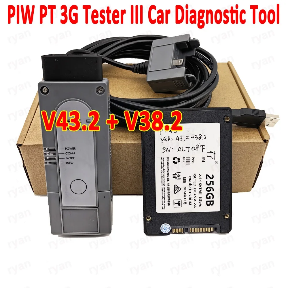 Top PIW PT 3G Tester III Car Diagnostic Tool WiFi OBD Scanner Por 3 SSD 43.3 38.2 Engineer Optional laptop E7450 Ready To Work
Top PIW PT 3G Tester III Car Diagnostic Tool WiFi OBD Scanner Por 3 SSD 43.3 38.2 Engineer Optional laptop E7450 Ready To Work