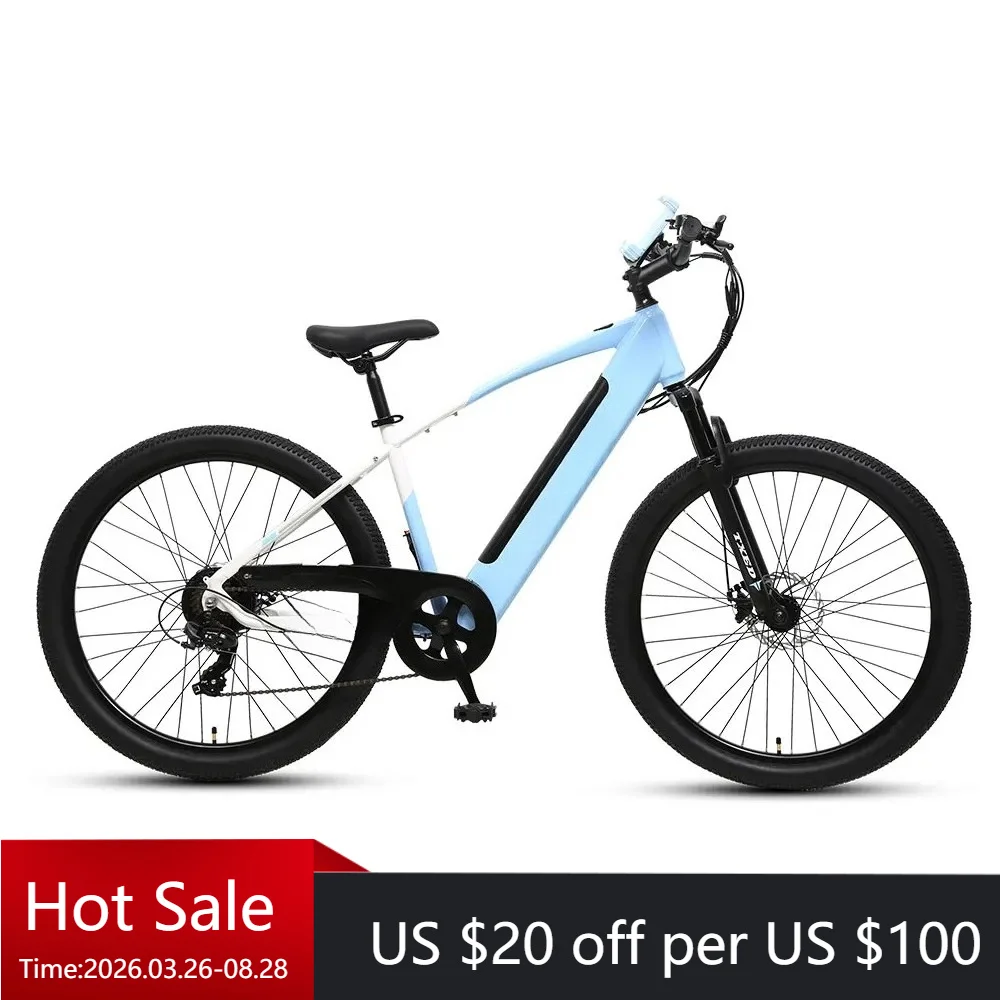 TC TXED factory 27.5 "7-speed 48V/350W rear hub motor 48V/10.4ah lithium battery full suspension electric mountain bike
TC TXED factory 27.5 "7-speed 48V/350W rear hub motor 48V/10.4ah lithium battery full suspension electric mountain bike