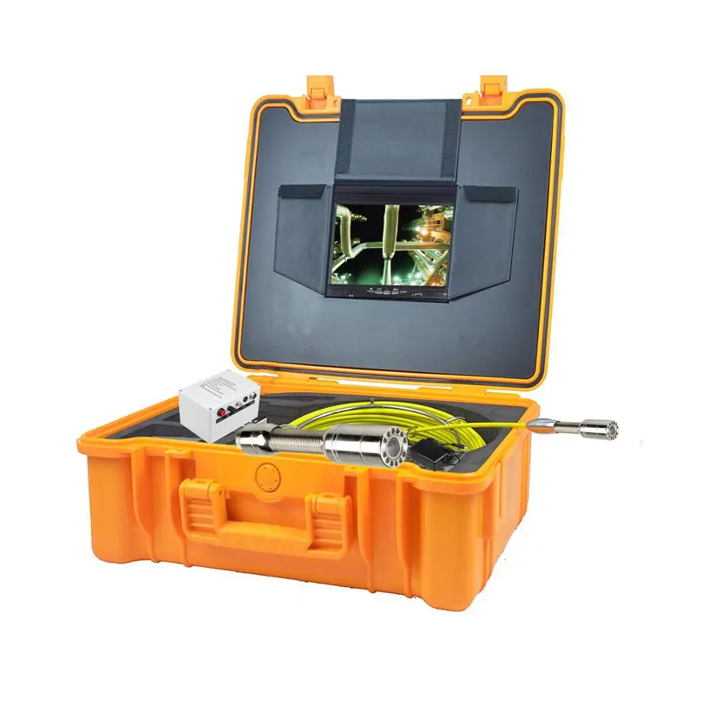 7 inch Portable Waterproof Industrial Endoscope 20m Cable Pipe Drain Inspection Camera With 1000TVL 23MM Camera Head
7 inch Portable Waterproof Industrial Endoscope 20m Cable Pipe Drain Inspection Camera With 1000TVL 23MM Camera Head