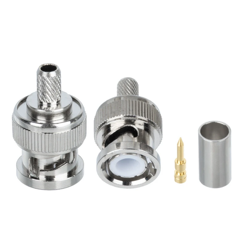5/10Sets BNC Male Crimp Connector RG58 Cable Plug Adapter CCTV Security Camera IPC Communication Joint
5/10Sets BNC Male Crimp Connector RG58 Cable Plug Adapter CCTV Security Camera IPC Communication Joint