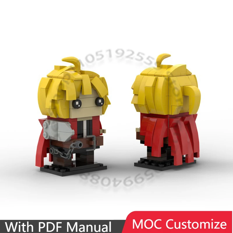 165PCs Chibi Alchemist Figure Building Kit, Cute Big Head Style Model, Simple DIY Modular Blocks, Creative Birthday Gift for Kid
165PCs Chibi Alchemist Figure Building Kit, Cute Big Head Style Model, Simple DIY Modular Blocks, Creative Birthday Gift for Kid