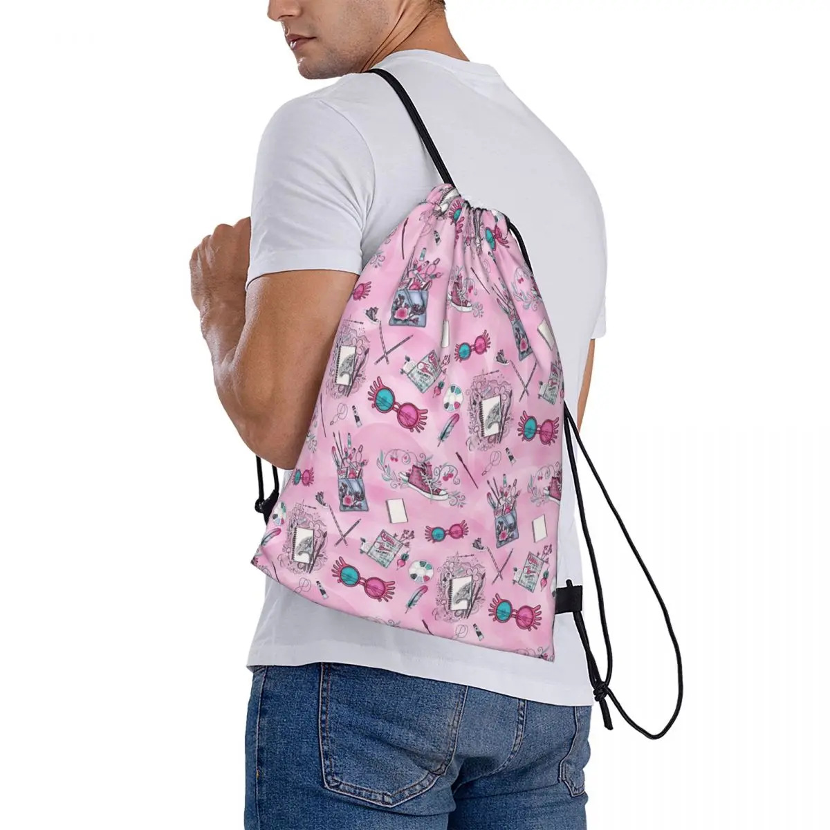 Lovegood Backpacks Portable Drawstring Bags Sports Bag Book Bags for Man Woman School
Lovegood Backpacks Portable Drawstring Bags Sports Bag Book Bags for Man Woman School