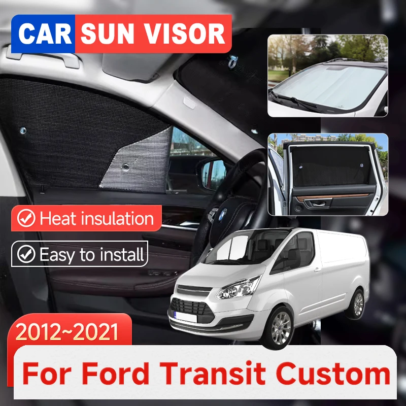 Anti-UV Car Sun Visor For Ford Transit Custom 2012~2021 2018 Sun Protector Pads Side Sunscreen Window Sunshade Cover Accessories
Anti-UV Car Sun Visor For Ford Transit Custom 2012~2021 2018 Sun Protector Pads Side Sunscreen Window Sunshade Cover Accessories