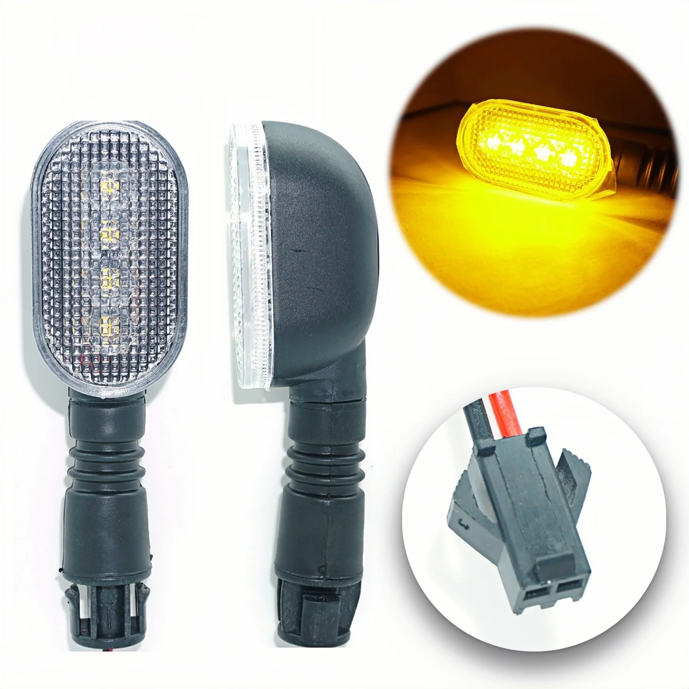 32V 48V 52V 60V Plug-in LED Turn Signal Light for eBike Electric Scooters Motorcycles Bicycles Moped e-Scooter Flasher Indicator
32V 48V 52V 60V Plug-in LED Turn Signal Light for eBike Electric Scooters Motorcycles Bicycles Moped e-Scooter Flasher Indicator