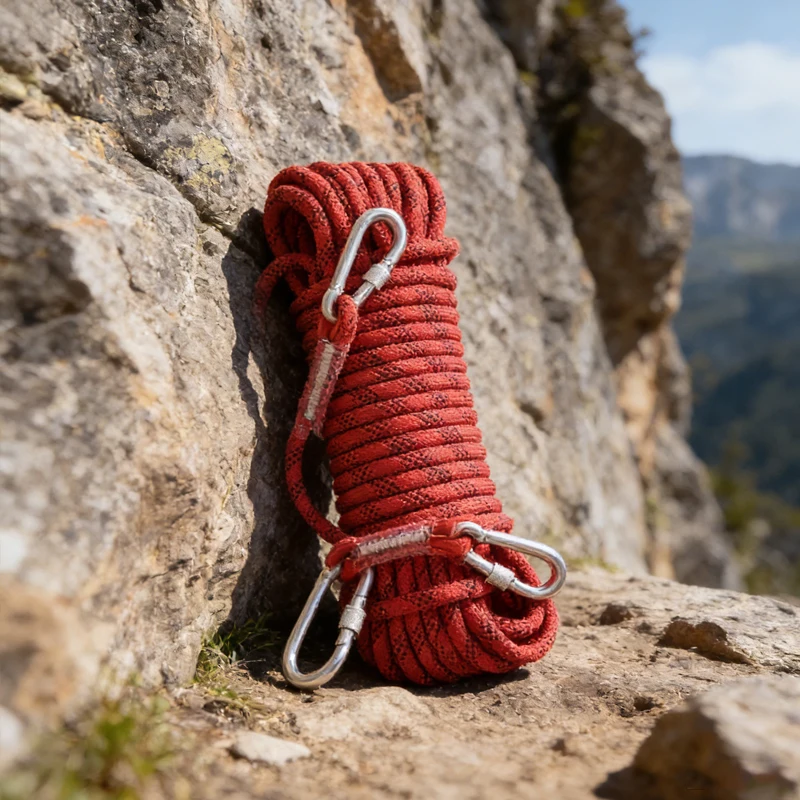 Outdoor Static Rock Climbing Rope Tree Climbing Rappelling Rope Escape Nylon Rope Climbing Equipment Fire Rescue Parachute Rope
Outdoor Static Rock Climbing Rope Tree Climbing Rappelling Rope Escape Nylon Rope Climbing Equipment Fire Rescue Parachute Rope