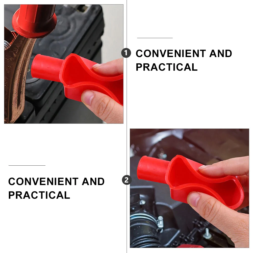 4 Pairs Rubber Terminal Cover Car Truck Post Protector Insulated Crimp Cap Durable High Temperature Resistant Efficient
4 Pairs Rubber Terminal Cover Car Truck Post Protector Insulated Crimp Cap Durable High Temperature Resistant Efficient